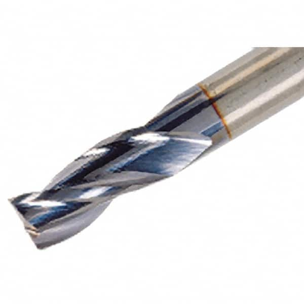 Square End Mill: 1/4'' Dia, 1/2'' LOC, 1/4'' Shank Dia, 2-1/2'' OAL, 3 Flutes, Solid Carbide MPN:5620888