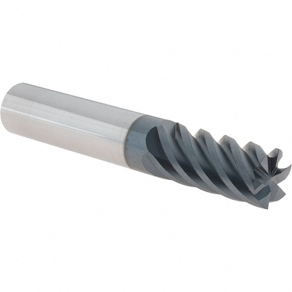 Square End Mill: 1/2'' Dia, 1'' LOC, 1/2'' Shank Dia, 3'' OAL, 6 Flutes, Solid Carbide MPN:5621001