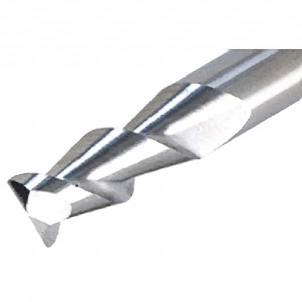 Square End Mill: 1/2'' Dia, 1'' LOC, 1/2'' Shank Dia, 3'' OAL, 2 Flutes, Solid Carbide MPN:5621009