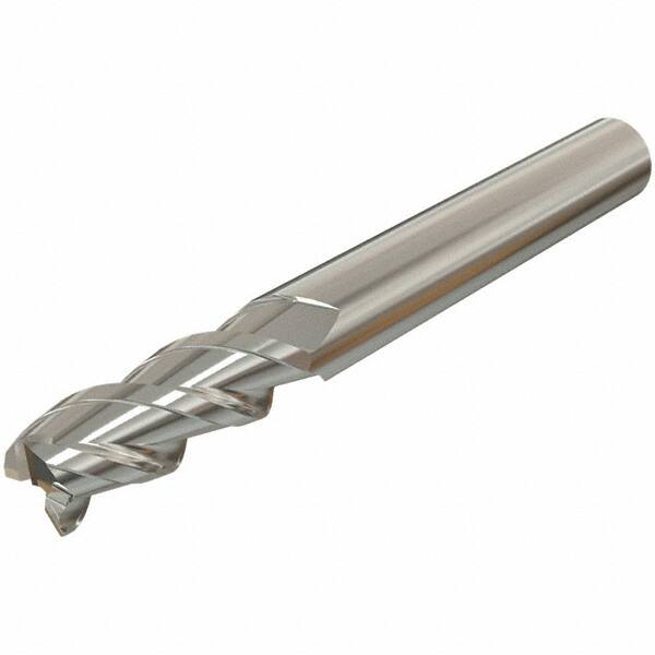 Square End Mill: 0.5512'' Dia, 1.0236'' LOC, 3 Flutes, Solid Carbide MPN:5651046