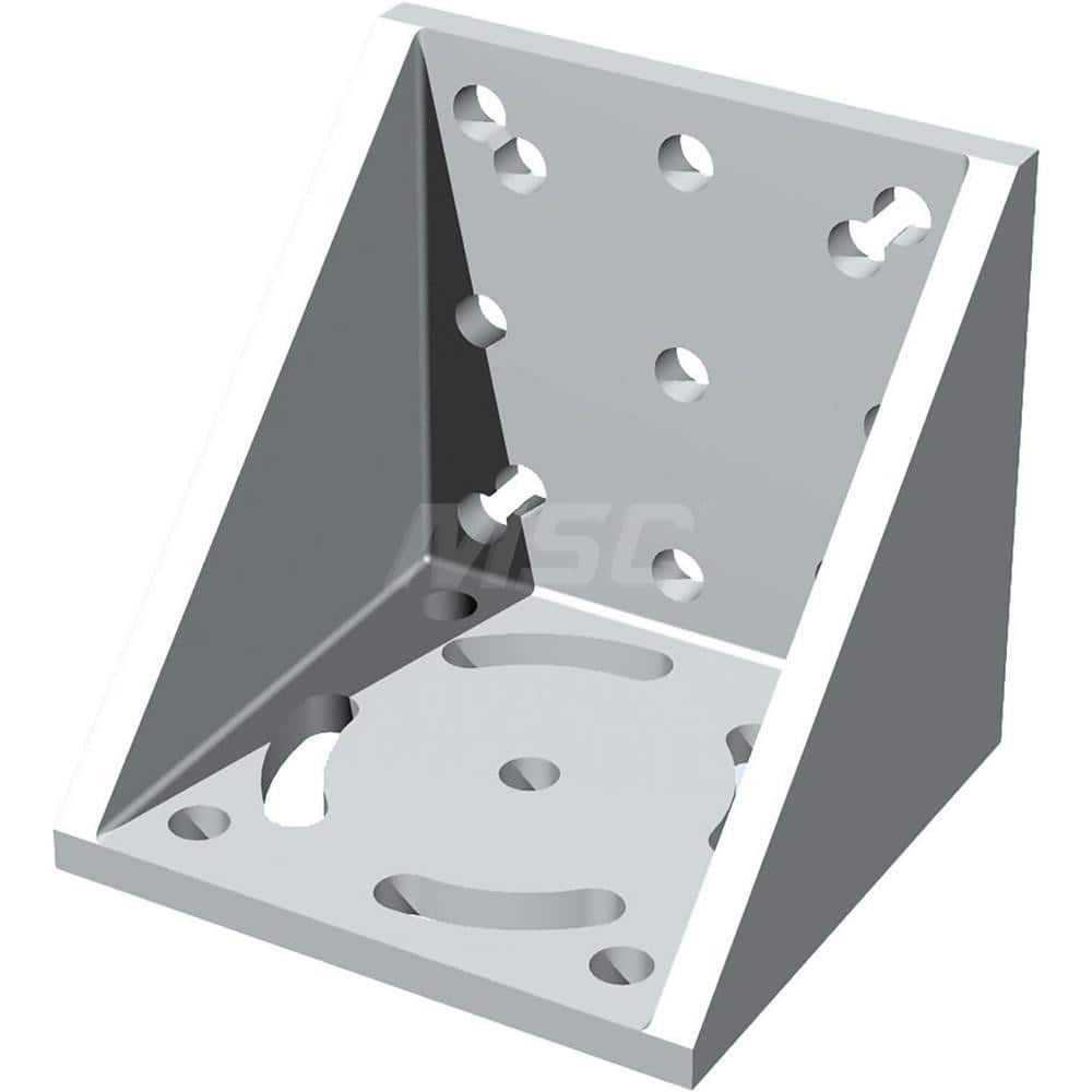 Angle Plates, Plate Surface: Machined Holes , Plate Style: Standard , Plate Design: Fixture , Material: Aluminum Alloy  MPN:209110 0010