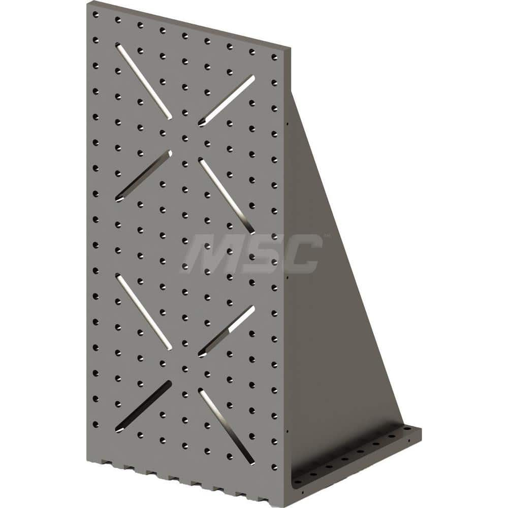 Angle Plates, Plate Surface: Machined Holes , Plate Style: Standard , Plate Design: Fixture , Material: Aluminum Alloy  MPN:209110 0032