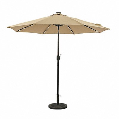 OCTAGON UMBRELLA W/LED TUBE LIGHTS MPN:NU6848