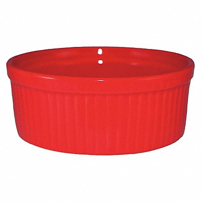 Fluted Ramekin 8 Oz Red PK36 MPN:RAMF-10-CR