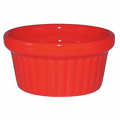 Fluted Ramekin 2 Oz Red PK36 MPN:RAMF-2-CR