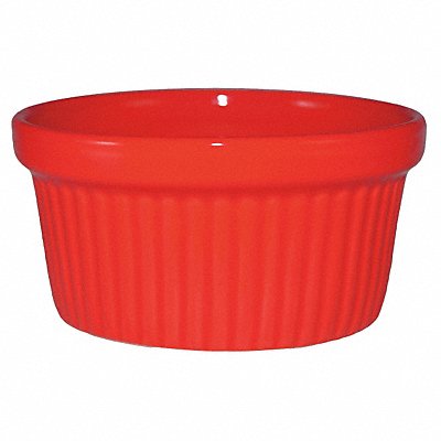 Fluted Ramekin 4 Oz Red PK36 MPN:RAMF-4-CR