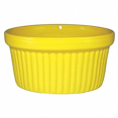 Fluted Ramekin 4 Oz Yellow PK36 MPN:RAMF-4-Y