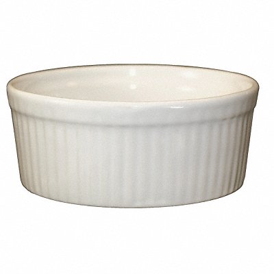 Fluted Ramekin 6 Oz American White PK36 MPN:RAMF-8-AW