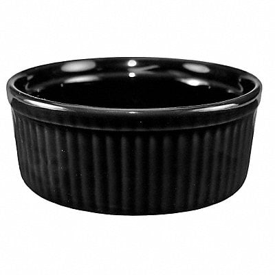 Fluted Ramekin 6 Oz Black PK36 MPN:RAMF-8-B