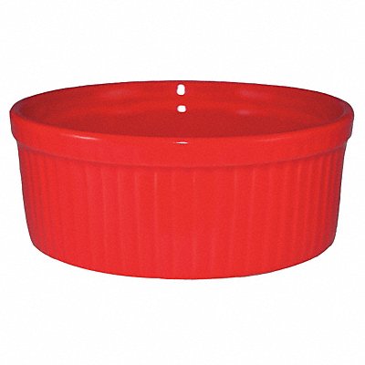 Fluted Ramekin 6 Oz Red PK36 MPN:RAMF-8-CR