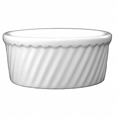 Souffle Swirl Dish 21 Oz Europn Wht PK24 MPN:SOFS-20-EW