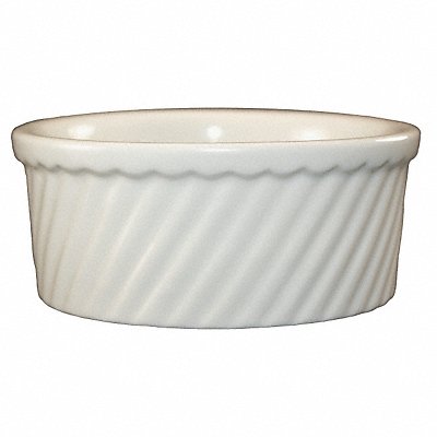 Souffle Swirl Dish 8-1/2 Oz Am Wht PK12 MPN:SOFS-8-AW