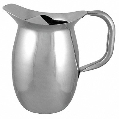 Bell Pitcher 2 qt w/guard Silver MPN:IBGS-I-C2W/G