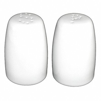 Salt/Pepper Shaker Set Europn Wht PK60 MPN:CPS/P-02