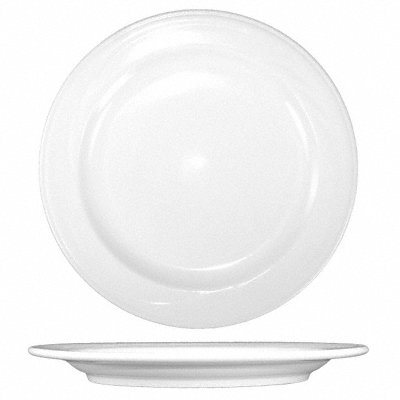 Plate 10-5/8 Dia Bright White PK12 MPN:AM-16