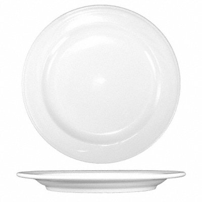 Plate 11-3/4 Dia Bright White PK12 MPN:AM-21