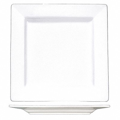 Plate 10-3/4x10-3/4 Bright White PK12 MPN:EL-10
