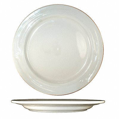 Plate 10-1/2 Dia American White PK12 MPN:NP-16