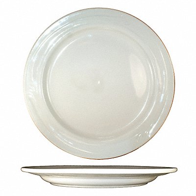 Plate 9 Dia American White PK24 MPN:NP-8