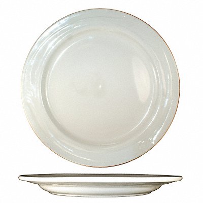 Plate 9-5/8 Dia American White PK24 MPN:NP-9