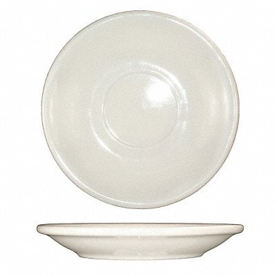 Saucer 5-3/16 Dia American White PK36 MPN:RO-36