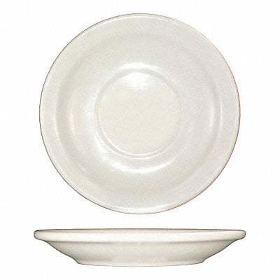 Saucer 5-1/2 Dia American White PK36 MPN:VA-2