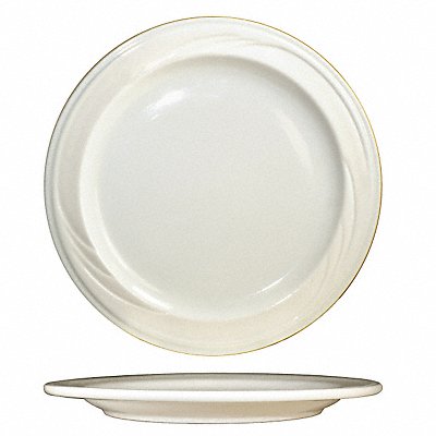 Plate 10-5/8 Dia American White PK12 MPN:Y-16