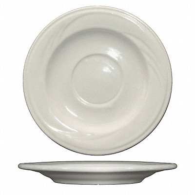 Saucer 5-3/4 Dia American White PK36 MPN:Y-2