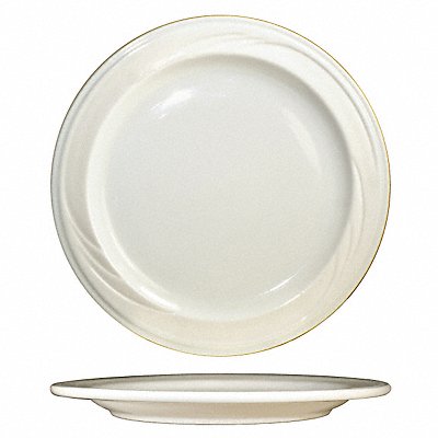 Plate 9 Dia American White PK24 MPN:Y-8