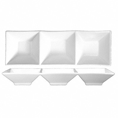 Bowl 3-Compartment 2 Oz White PK36 MPN:FA3-9