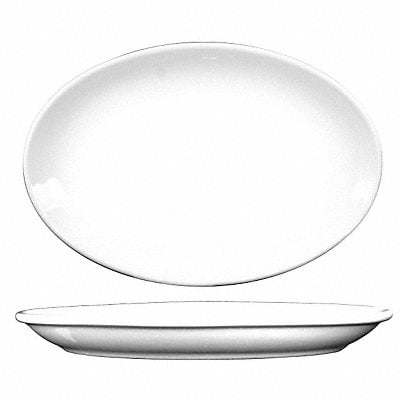 Platter 10-1/4x8 European White PK24 MPN:DO-12