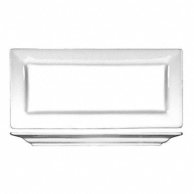 Platter 11x5-1/8 Bright White PK12 MPN:EL-17