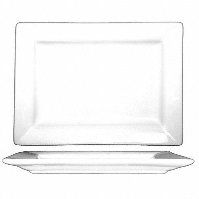 Platter 8x5-7/8 Bright White PK36 MPN:EL-22