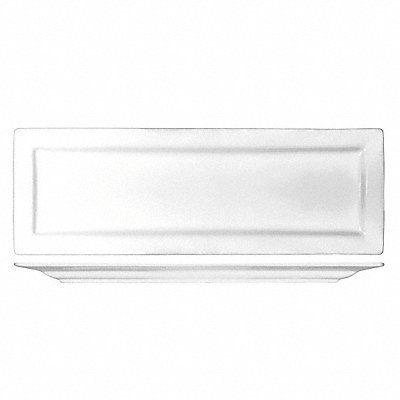 Platter 16-1/8x5-1/2 Bright White PK12 MPN:EL-50