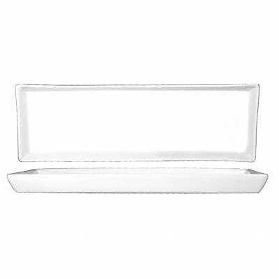 Fruit Dish Tray 13-1/2x4 White PK12 MPN:FT-13