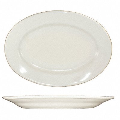 Platter 7x4-5/8 American White PK36 MPN:RO-33