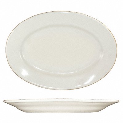 Platter 8-1/4x5-7/8 American White PK24 MPN:RO-34