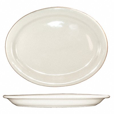 Platter 11-1/2x9-1/4 American Wht PK12 MPN:VA-13