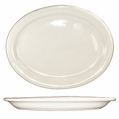 Platter 13-1/4x10-3/8 American Wht PK12 MPN:VA-14