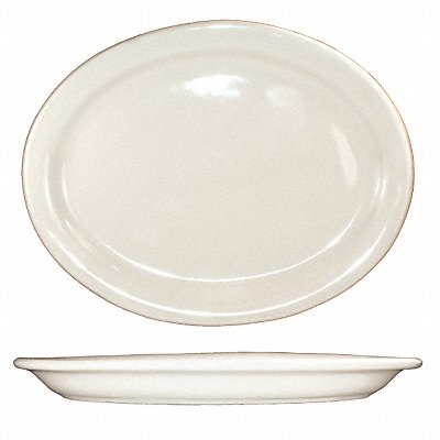 Platter 15-1/2x10-1/2 American Wht PK6 MPN:VA-51