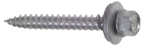 Sheet Metal Screw: #9, Hex Washer Head, Hex MPN:560106