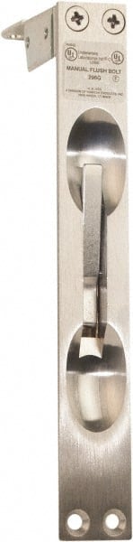 6-3/4 Inch Long, 1 Inch Wide, Flush Bolt MPN:FB358 US26D