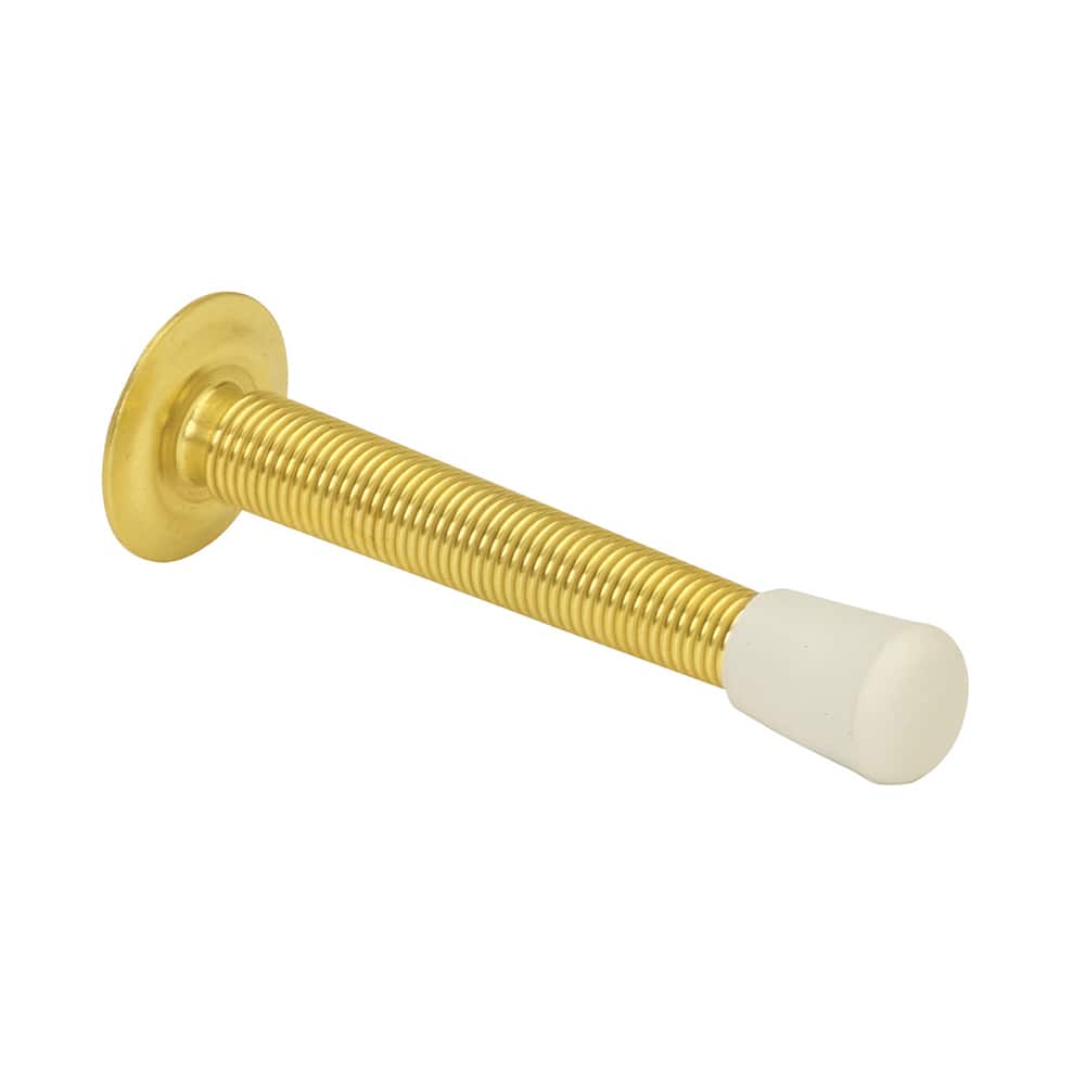 Stops, Type: Flexible Door Stop , Finish/Coating: Bright Brass , Projection: 3 (Inch) MPN:060F3
