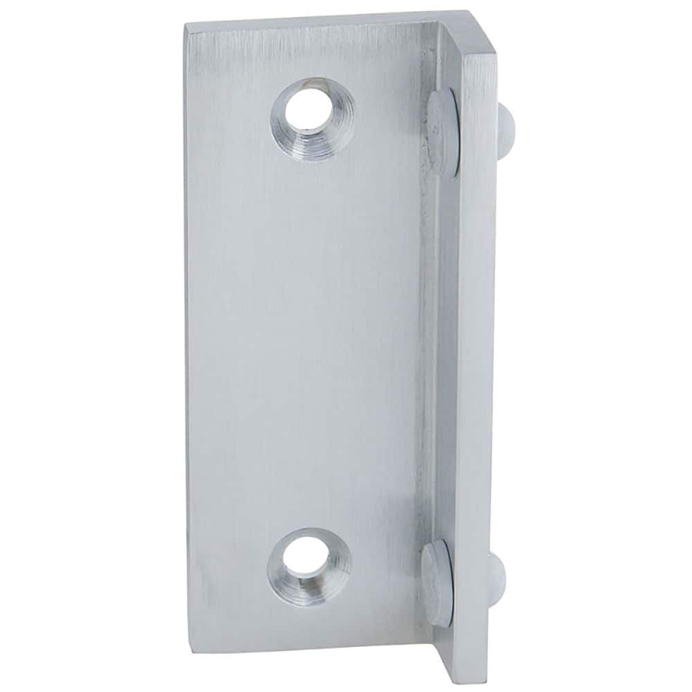 Stops, Type: Angle Door Stop , Finish/Coating: Satin Chrome , Projection: 1-1/2 (Inch), Mount Type: Door MPN:AS18 US26D