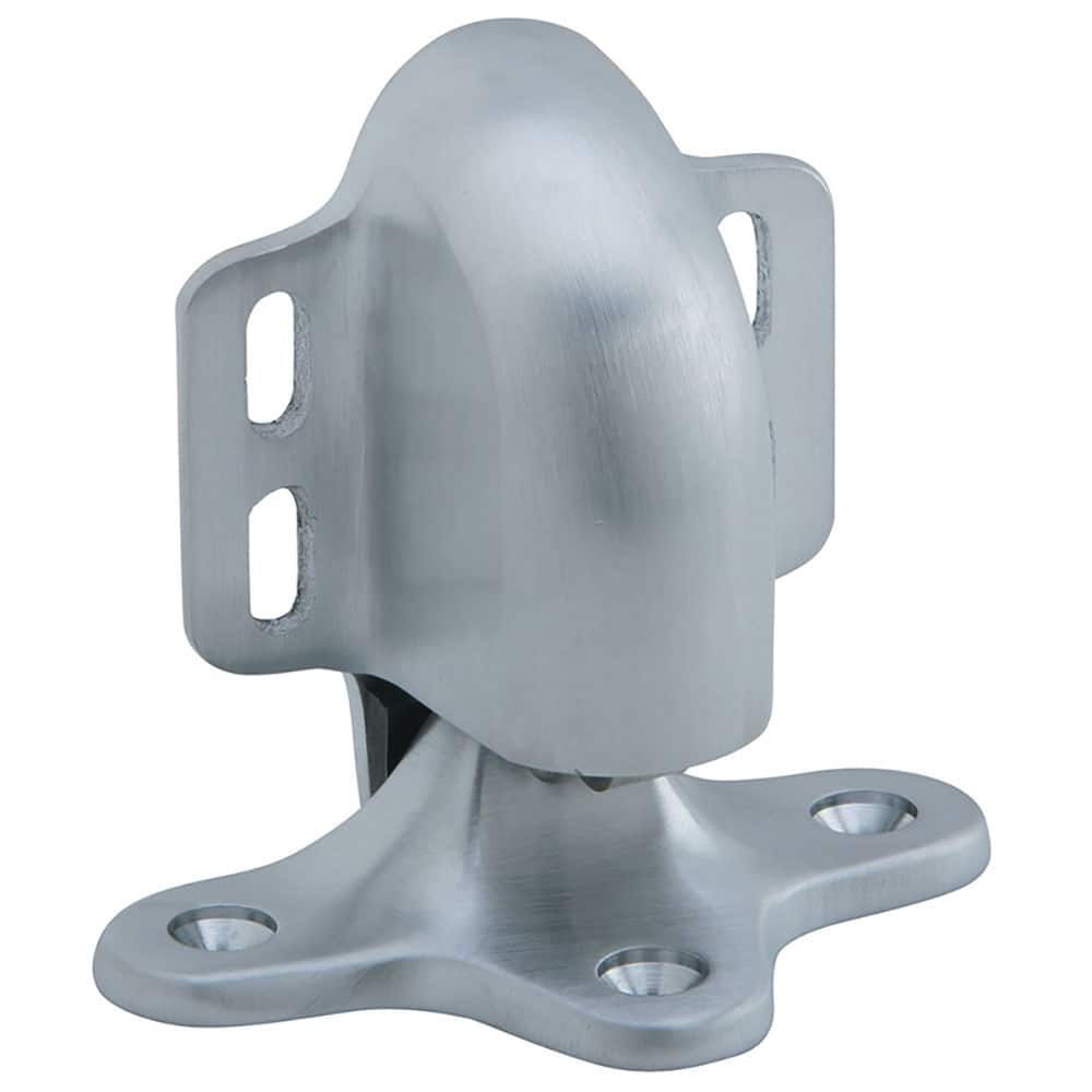 Stops, Type: Automatic Holder Floor Stop , Finish/Coating: Satin Chrome , Projection: 3-11/16 (Inch) MPN:FS42 US26D