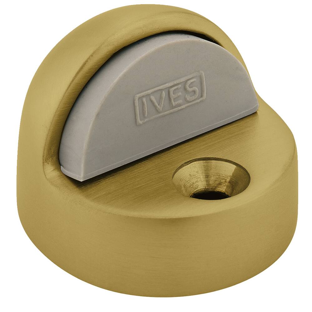 Stops, Type: Floor Stop , Finish/Coating: Satin Brass , Projection: 1-3/8 (Inch) MPN:FS438 US4