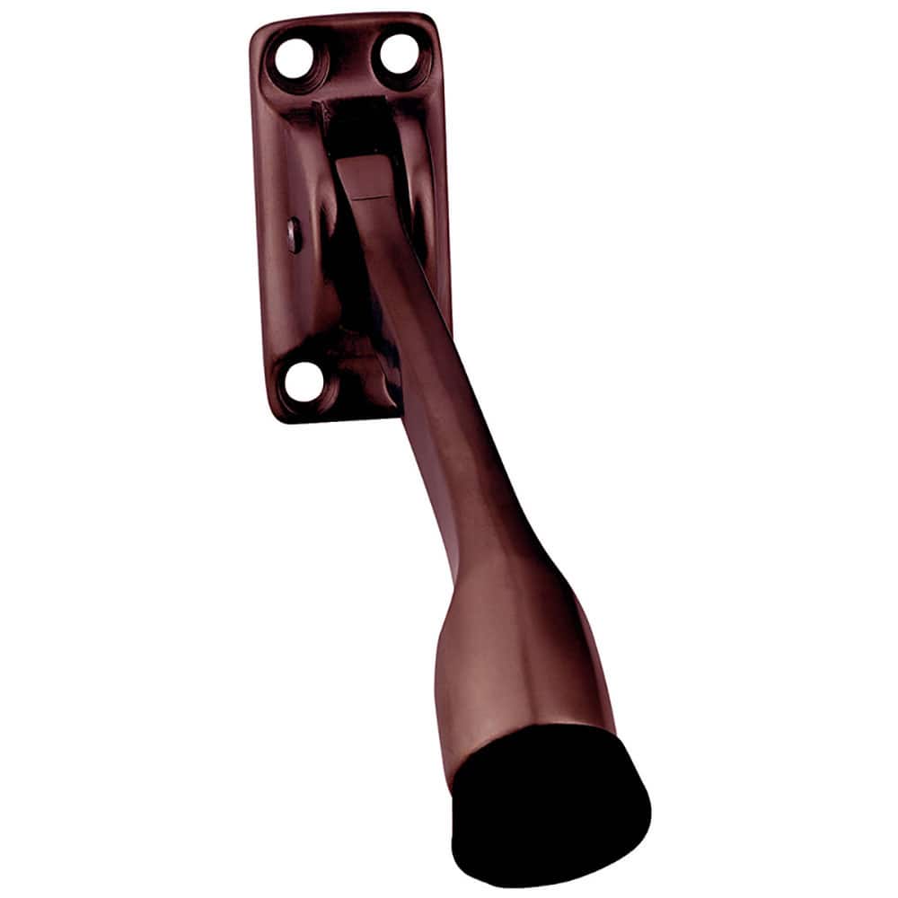Stops, Type: Kick Down Floor Stop , Finish/Coating: Oil-Rubbed Bronze , Projection: 4 (Inch) MPN:FS452-4 US10B