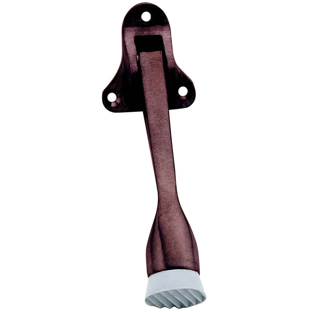 Stops, Type: Kick Down Floor Stop , Finish/Coating: Oil-Rubbed Bronze , Projection: 4 (Inch) MPN:FS455-4 US10B