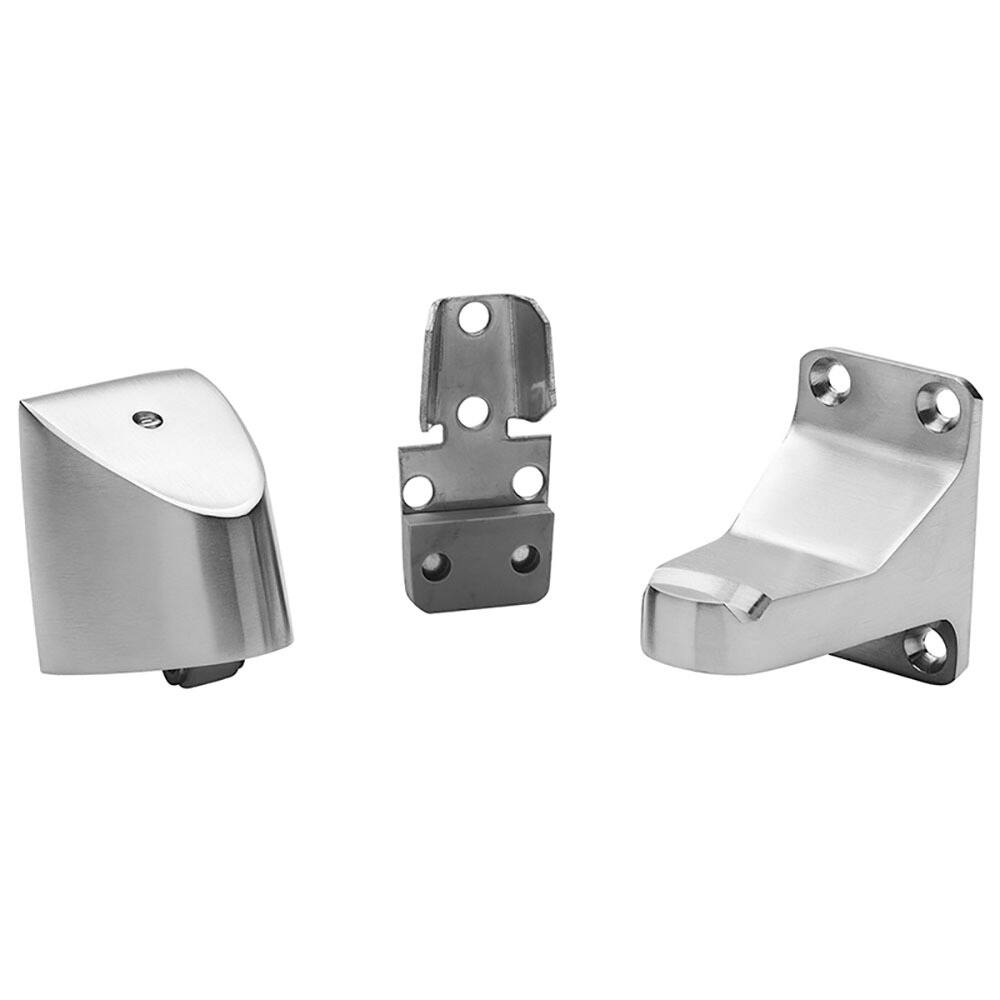 Stops, Type: Automatic Holder Wall Stop , Finish/Coating: Satin Chrome , Projection: 3-3/4 (Inch) MPN:FS495 US26D