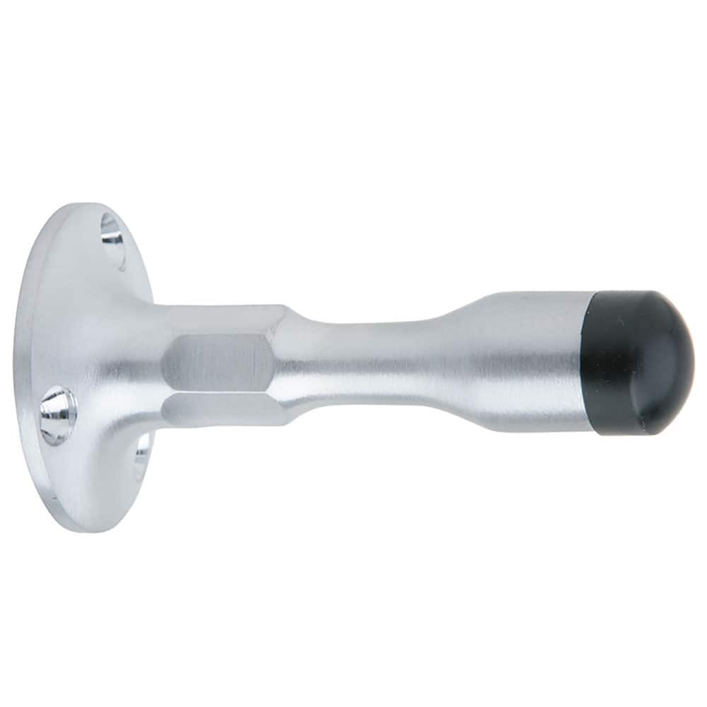 Stops, Type: Wall Stop , Finish/Coating: Satin Chrome , Projection: 3-3/4 (Inch) MPN:WS11 US26D